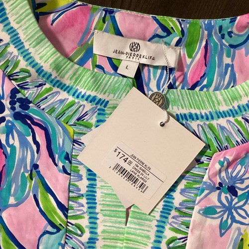 Jean Pierre Klifa Womens Isabella Dress Lily Lame L - Picture 6 of 10