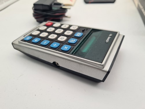 Commodore GL 987R Custom Green Line Taschenrechner - Akku korrodiert - Afbeelding 6 van 15