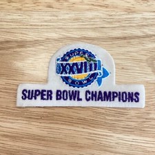 SUPER BOWL XXVIII 28 COWBOYS Embroidered Sew-On/Iron-On 4" x 2" NFL Patch