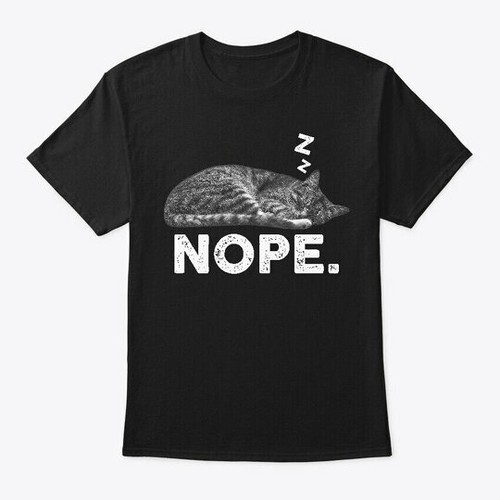 Kitten Themed Gifts Funny Lazy Nope Cat 