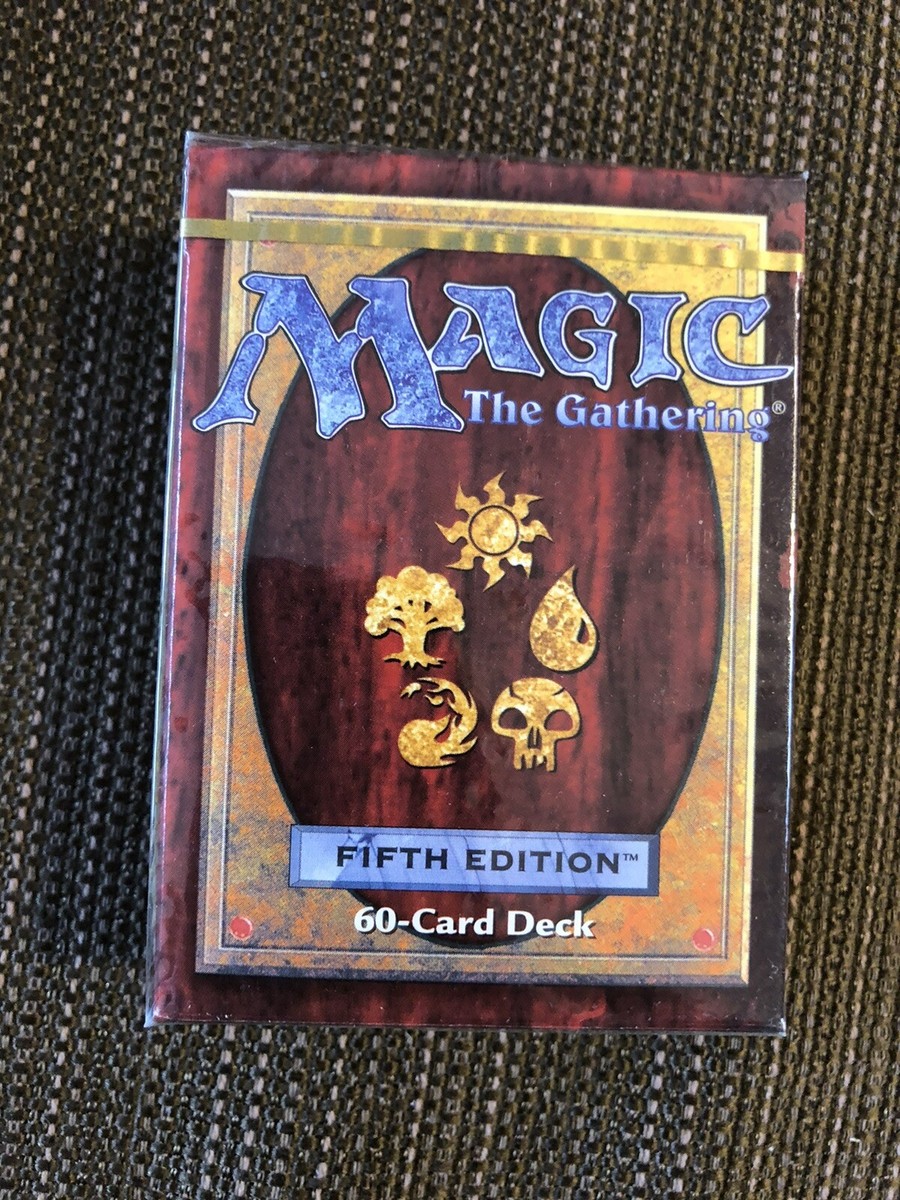 マジック：ザ・ギャザリング MTG FIFTH EDITION starter deck 1st Run MTG Magic Fifth Edition Starter Deck 5th for sale