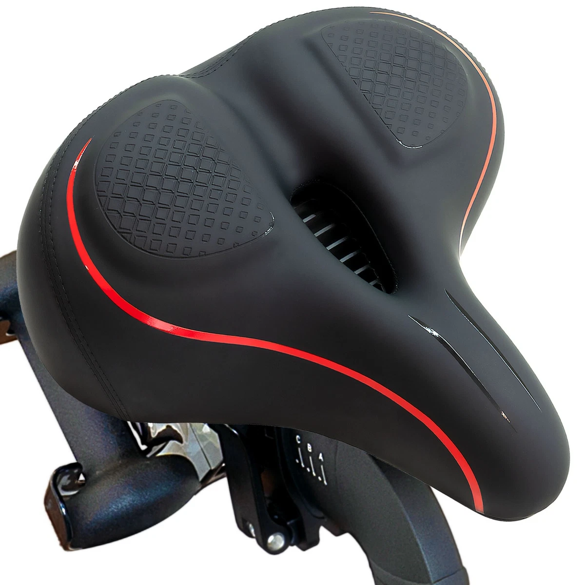 TrubliFit Replacement Extra Wide Bike Seat for Peloton Bike