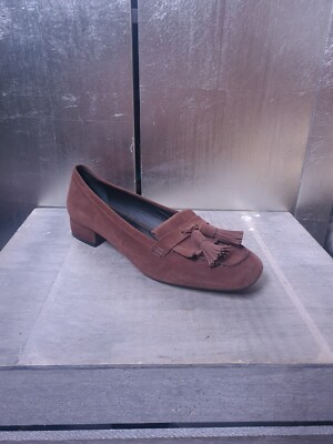 Neuwertige TODS Mokassins Gr 39,5 Halbschuhe dunkelbraun Budapester TOD'S #1440