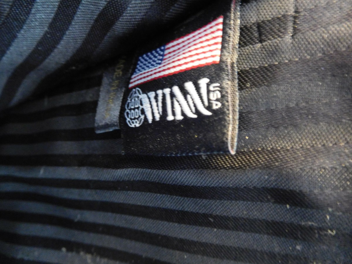 Winn USA Black Leather Laptop Briefcase Accordian Shoulder Bag View 5