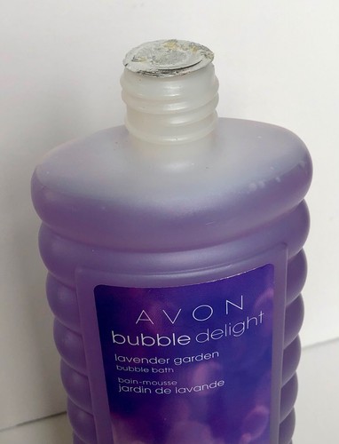 Avon Senses Lavendel Garten Blasenbad 700 ml 24 oz versiegelt Neu Altlager - Bild 3 von 4
