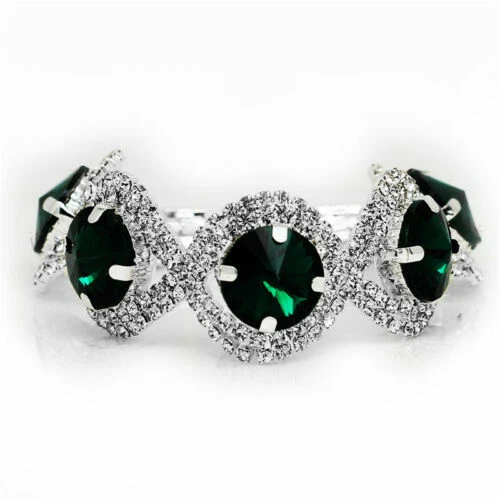 Strassstein versilberte Modeschmuck-Armbänder-Anhänger