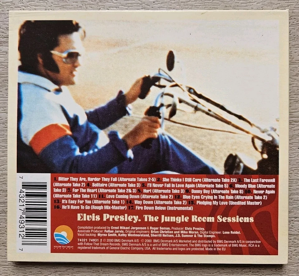 Elvis Presley  - The Jungle Room Sessions - CD  - 2000 - Follow That Dream... - Bild 4 von 4