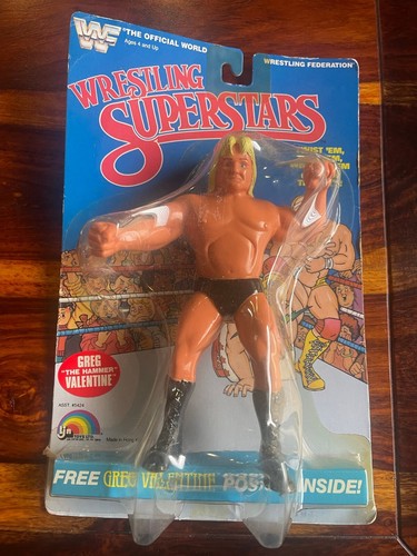 WWF Greg Valentine Action Figure Sealed 1985 LJN W...