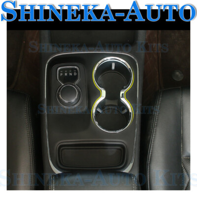 FOR JEEP GRAND CHEROKEE 11+ CONSOLE PANEL GEAR SHIFT CUP HOLDER FRAME TRIM BEZEL