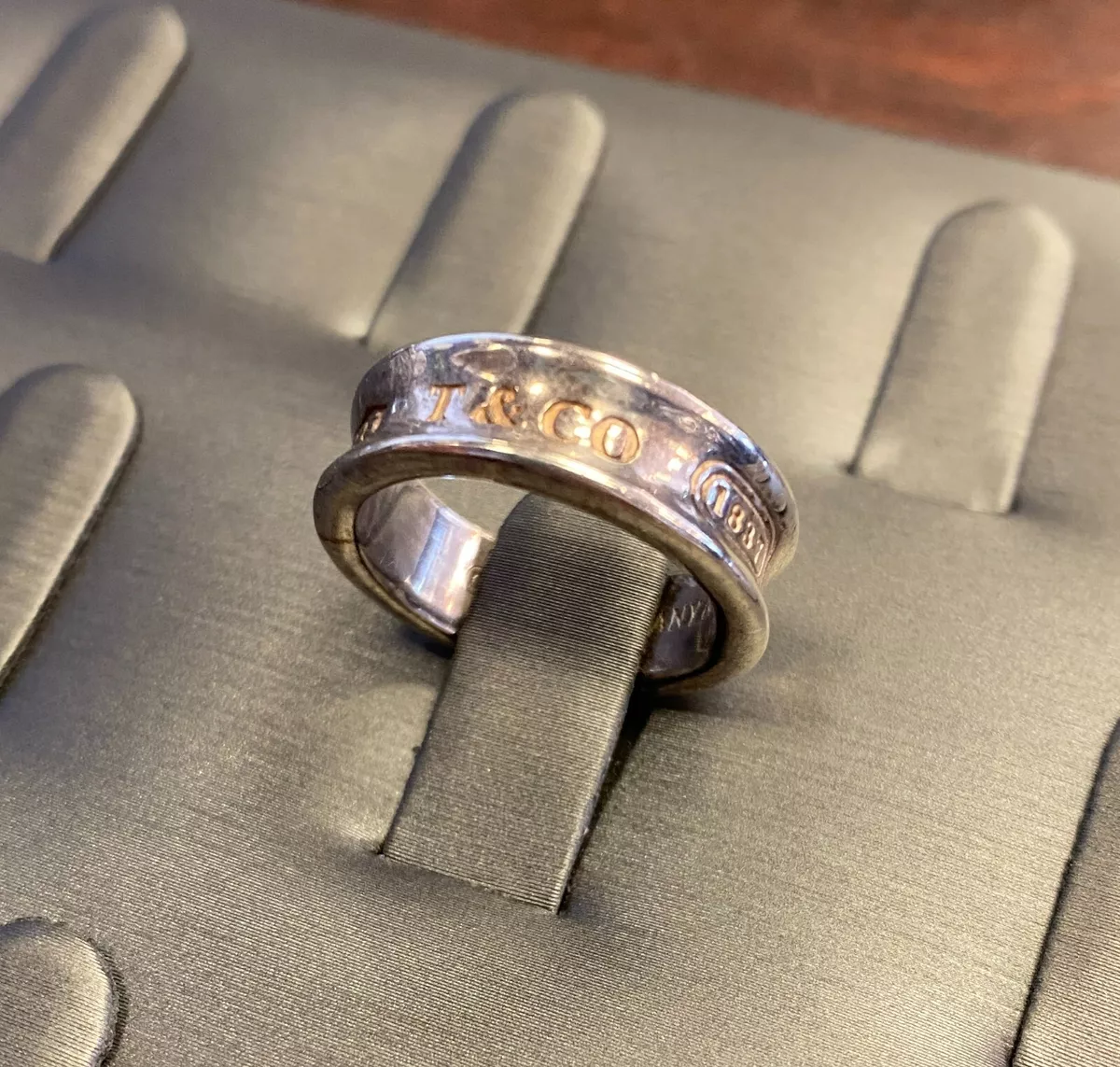 T&co 1837 ring 925 sale