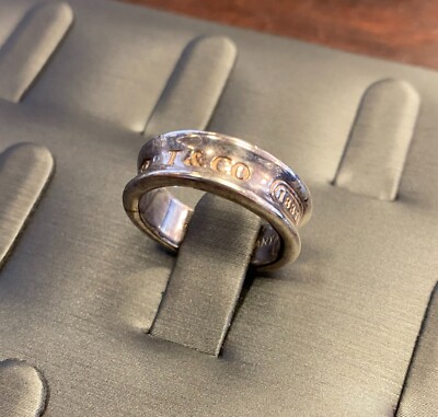 Tiffany & Co. 1837 Vintage 925 Sterling Silver Band Ring Tiffany & Co. 1837 Vintage 925 Sterling Silver Band Ring