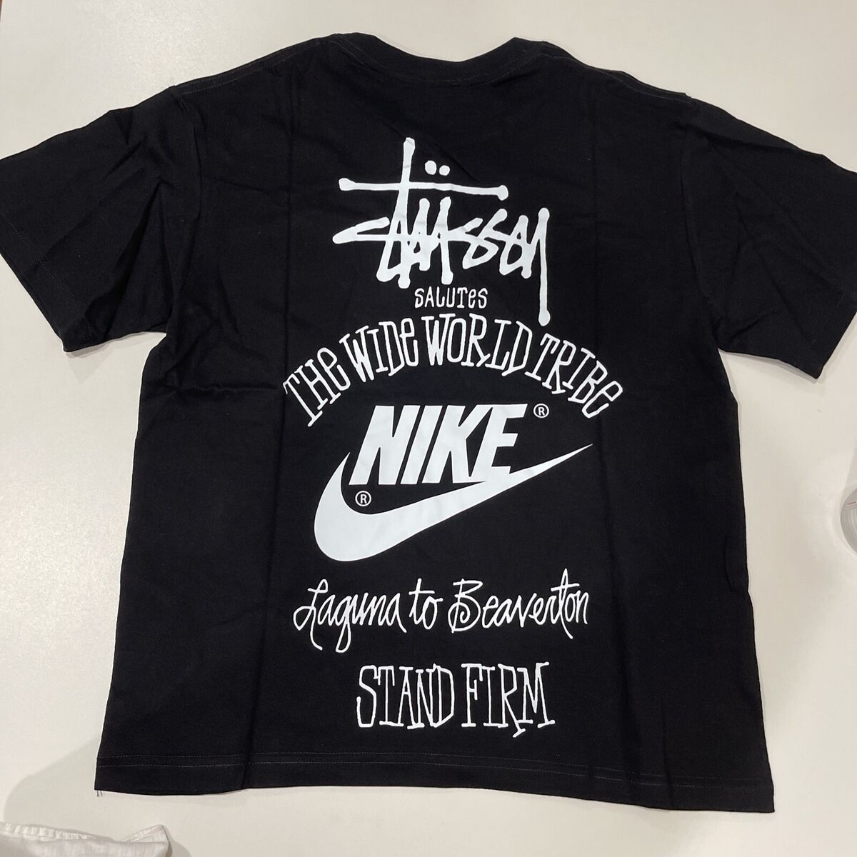Nike X Stussy The Wide World Tribe T-Shirt Black S | eBay Nike X Stussy The Wide World Tribe T-Shirt Black S | eBay