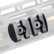 3 Slot M-LOK Rail Mount 7075 Ultra Thin Light Weight Low Profile