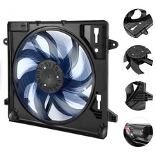 Radiator Cooling Fan Fan Assembly For Jeep Wrangler 2012 2013 2014 2016 2017 18
