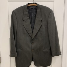 Giorgio Armani Le Collezioni Made Italy 100 Virgin Wool Blazer Sport Jacket 44R