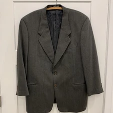 Giorgio Armani Le Collezioni Made Italy 100% Virgin Wool Blazer Sport Jacket 44R