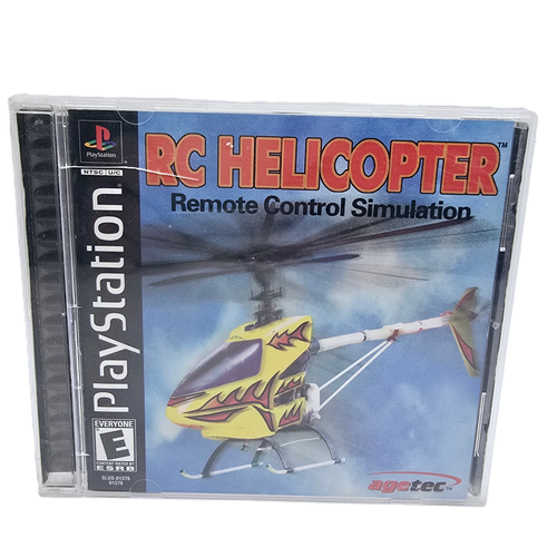 Sony PlayStation 1 RC Helicopter 2002 PS1 Remote Control Flight Simulation Game