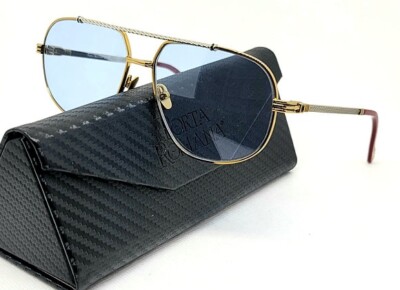 Porta Romana sunglasses model 1233 Porta Romana 1233 Vintage Sunglasses with Gradient Blue lenses main image 2