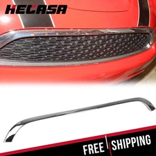 HECASA For Mini Cooper R55 R56 R58 R59 2009-15 Chrome Grille Hood Trim Moulding