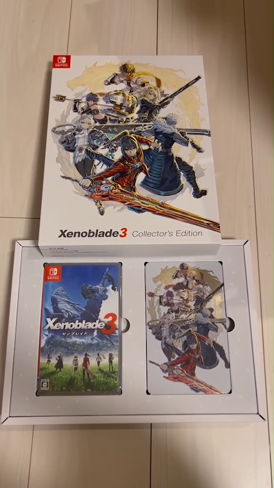 Xenoblade3 Collector's Edition No Game Card Bonus Nintendo Switch
