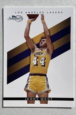 Jerry West 2008 Topps Signature #JW Serial Numbered 82/2325