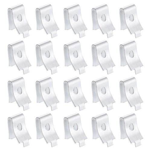 20 Pcs Shelf Bracket Clips, Cabinet Shelf Clip Shelving, Shelf Support, White