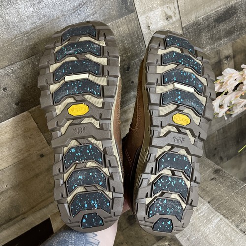 CAT Thinsulate Men’s SZ 8.5M Work Boots Arctic Grip Waterproof Leather Shoes - Picture 8 of 11