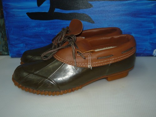 Proline Waterproof Duck Shoe Boots Green Brown Women's Size 9 - Picture 4 of 8