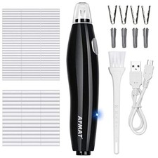 Electric Eraser for Artists, AFMAT Rechargeable Electric Eraser Kit,140 