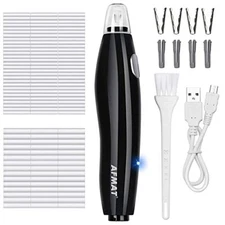 Electric Eraser for Artists, AFMAT Rechargeable Electric Eraser Kit,140 