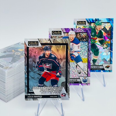 2023-24 OPC Platinum #'d PARALLELS U-PICK #1-300 + FREE Combine Shipping!