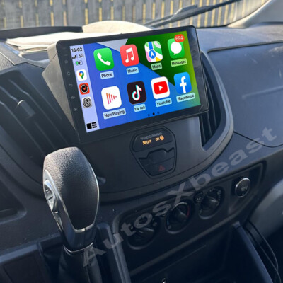 9'' WIFI CARPLAY GPS ANDROID NAVI FOR 2013-2019 FORD TRANSIT TOURNEO CUSTOM RADIO
