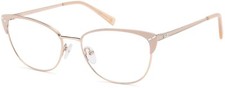 CAPRI OPTICS DICAPRIO DC365 BEIGE GOLD EYEGLASSES/FRAME 54-17-140