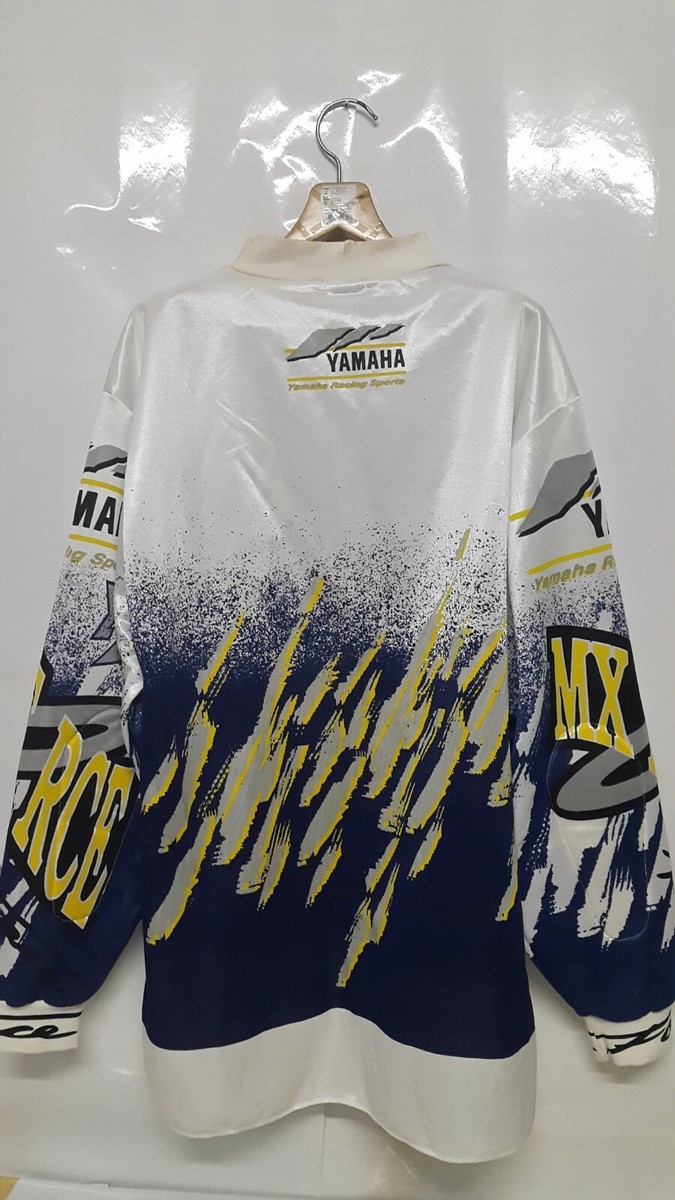 ヴィンテージモトクロスシャツ MX オンライン FORCE YZ ヤマハ 当時物