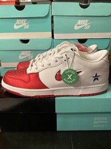 Nike Sb Dunk Low Og Qs(Supreme Jewel Swoosh Red){CK3480-600} Menâs Size 11 | eBay