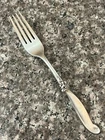 International Sterling Silver Melody Silver Flatware Fork 7.25"