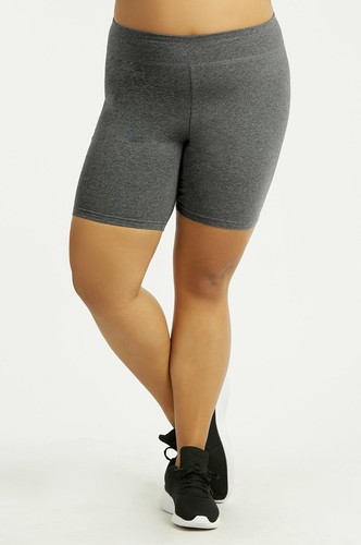 Women Stretch Cotton Spandex High Waist Yoga Fitness Gym Biker Shorts Leggings - Picture 32 of 57