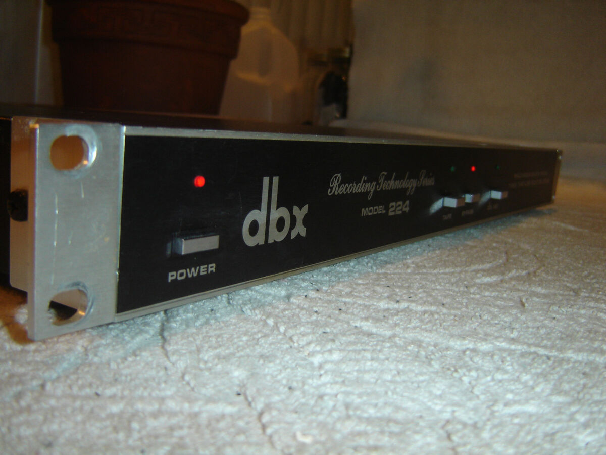 DBX 224, Tape Noise Reduction, Encode Decode, Made in Japan DBX 224, Tape Noise Reduction, Encode Decode, Made in Japan
