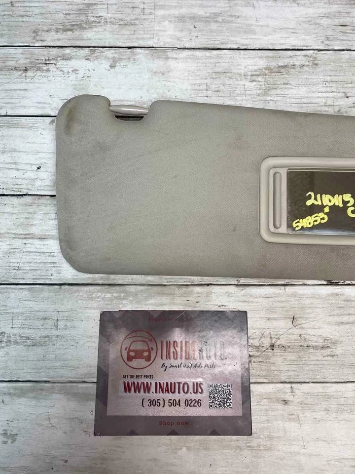 2019 MAZDA CX9 SUN VISOR RIGHT PASSENGER SIDE GRAY ASSY OEM RH - Image 3 of 4