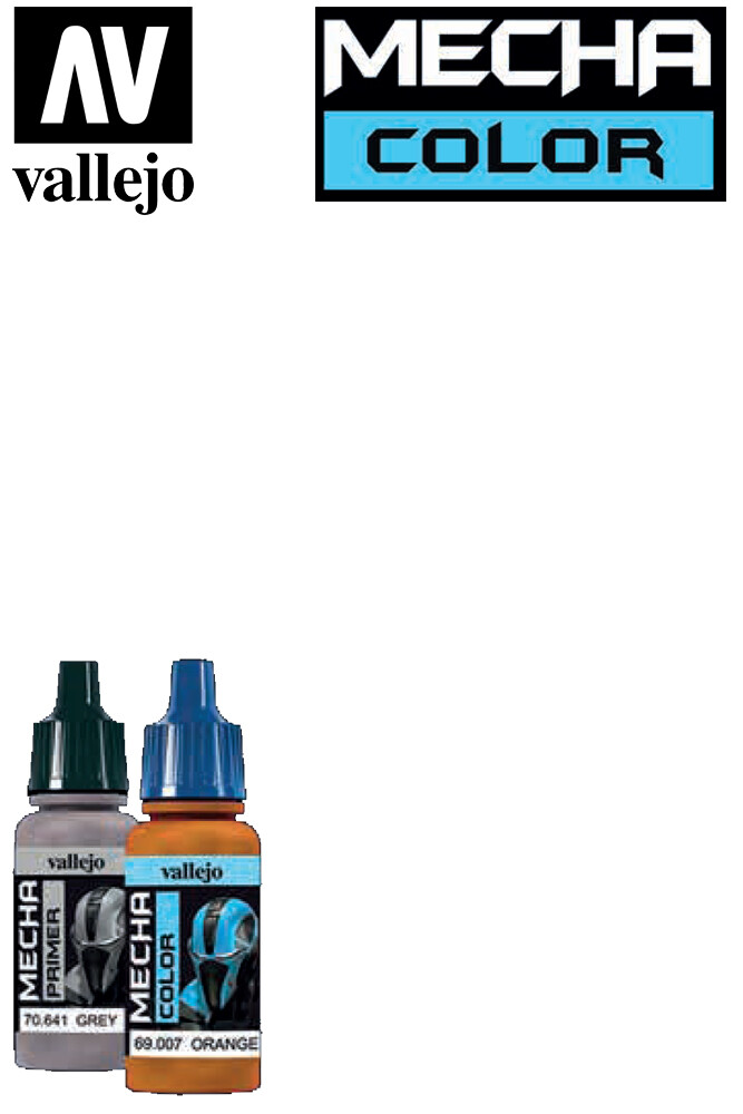 Vallejo Mecha Color Acrylic Paint Colore Acrilico 70640 Primer White VALLEJO