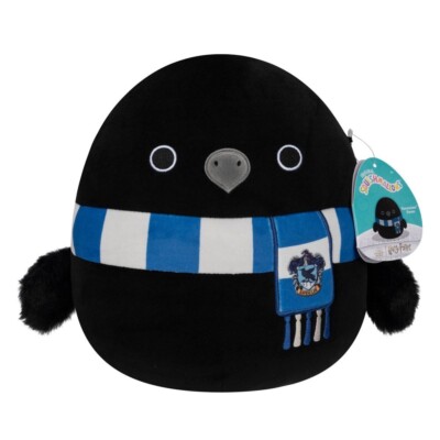 Squshmallows Harry Potter RAVENCLAW RAVEN 10'' Scarf Plush Hogwarts House READ!!!