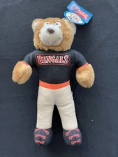 Vintage Cincinnati Bengals Sportstuff Teddy Bear - 1992