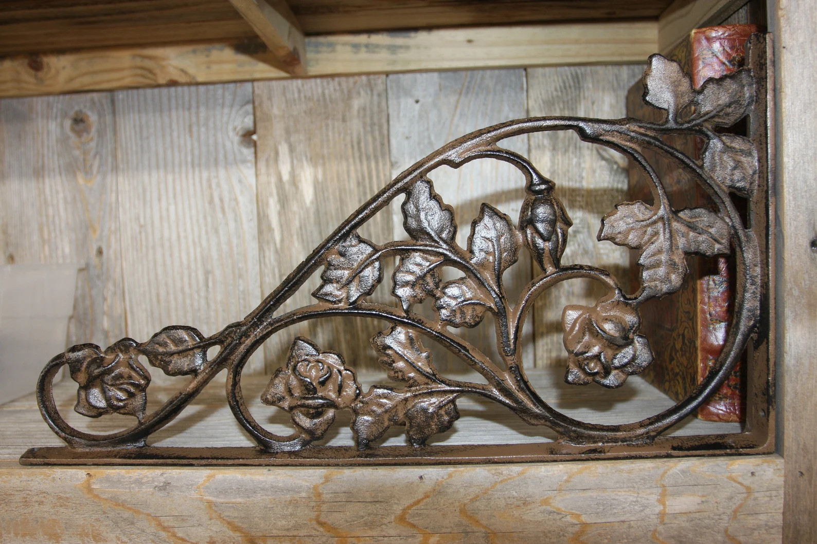1- EXTRA LARGE SHELF BRACKETS,ROSE GARDEN DECOR,SHELF SUPPORTS,CORBELS, B-20
