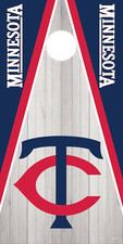 Corn Hole Board Wrap - Minnesota Twins Cornhole