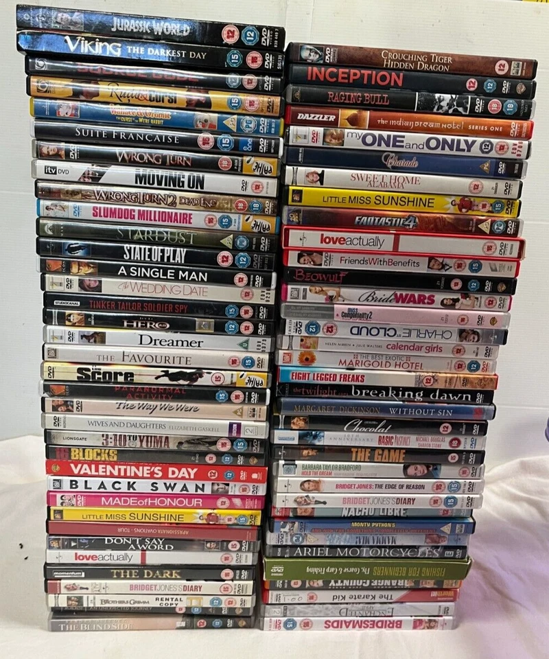 JobLot 70x DVDs Movies Wholesale Bundle Films Mixed Car Boot Market Charity Sale - Image 3 of 4