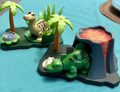 SILVERLIT DIGIDINO   Interactive Electronic Pets Dinosaur Lot QUAKE and MIMIC