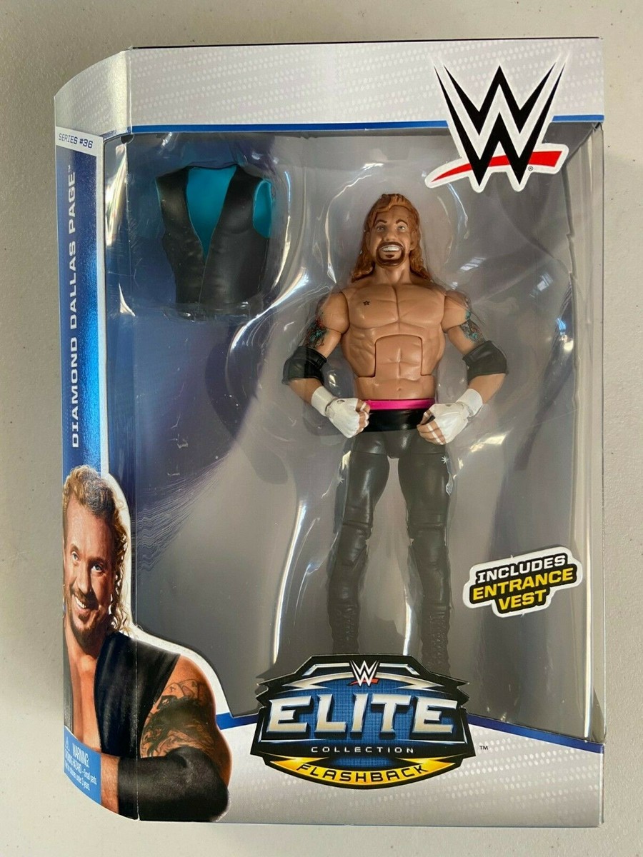 WWE Mattel Elite Legends DDP Diamond Dallas Page Wrestling Figure