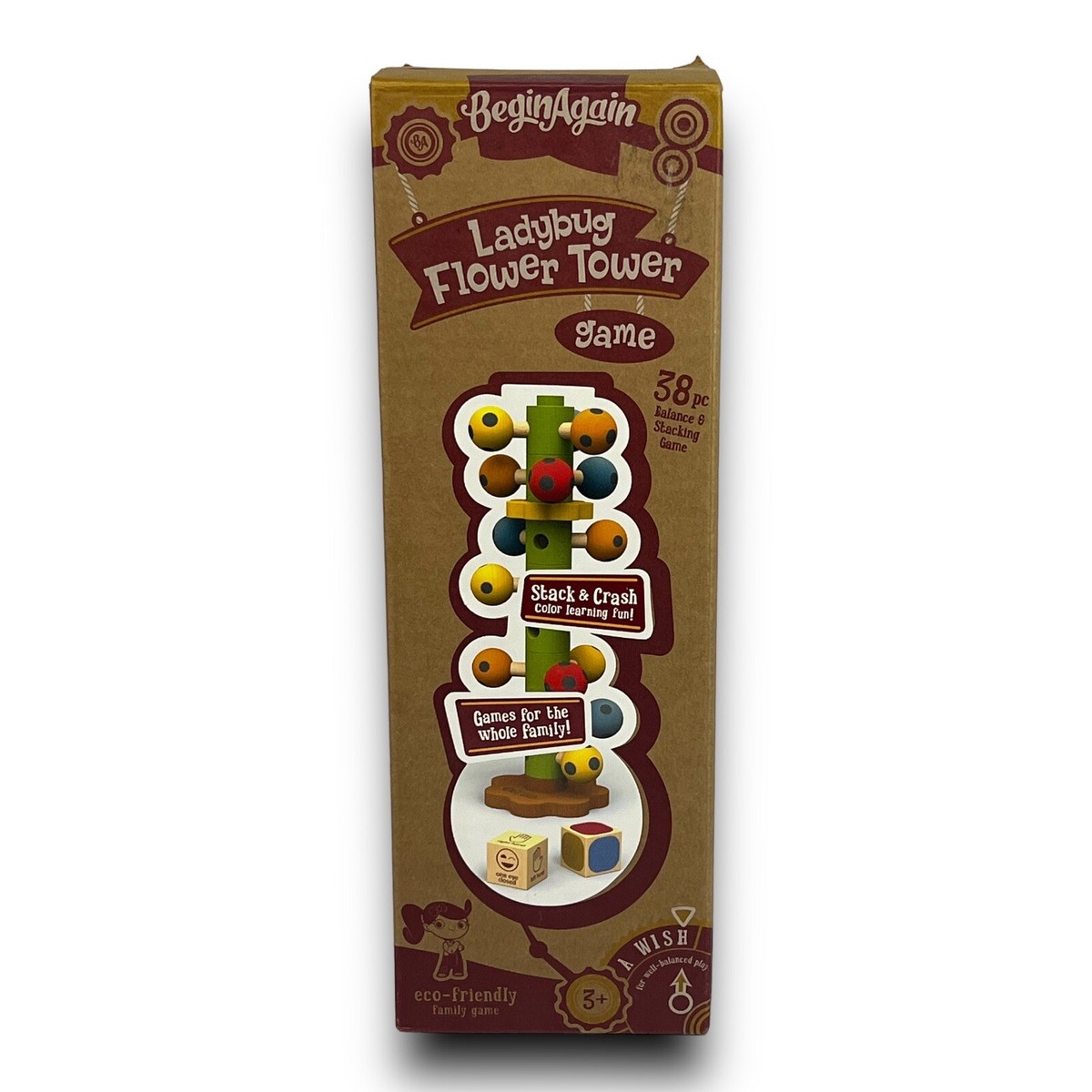 Ladybug Flower Tower Game Ladybug Flower Tower Game