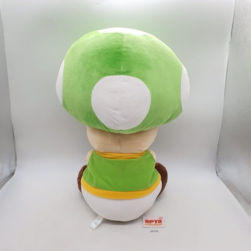 Kinopio Kun Toad L476 Super Mario Bros SEGA Plush 16" Stuffed Toy Doll Japan - 第 3/12 張圖片
