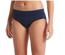 Nike Dark Blue Full Brief Swimsuit Bottom L25456 Women's Plus Size 1X